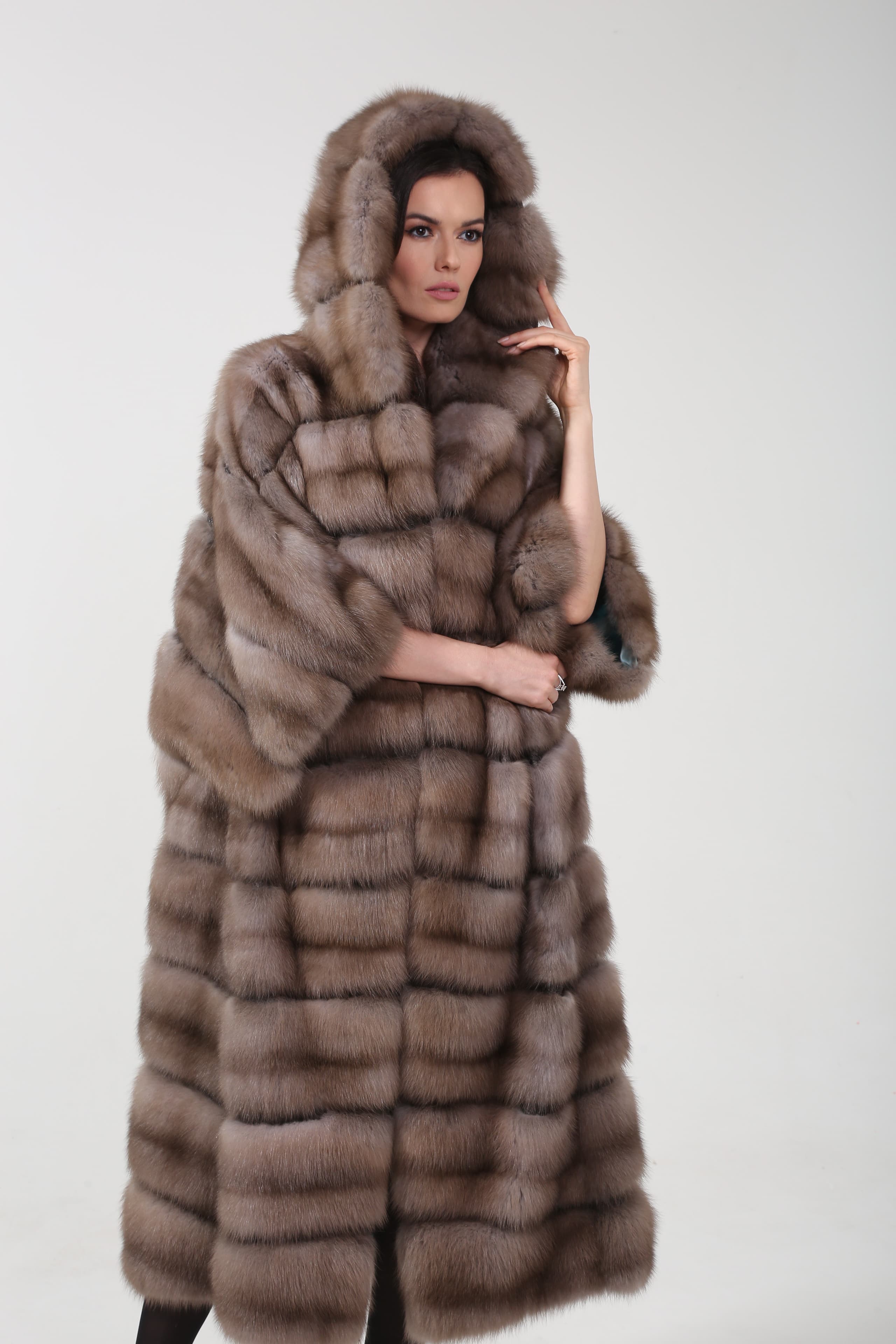 Tznius Hooded Coat